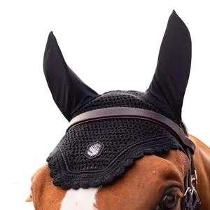 Häst flughatt Samshield Soundshield Fly Veil Swarovski image-2