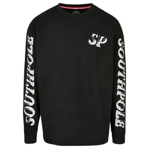 Sweatshirt manches longues Southpole Script image-0