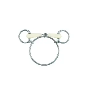 2 ring enkel led hästbett Soyo Happy Mouth Dexter Ring
