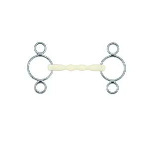 Bocado de cavalo de pessoa reta Soyo Happy Mouth 3 image-0