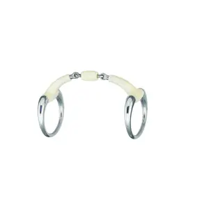 Mors 2 anneaux ronde pour cheval Soyo