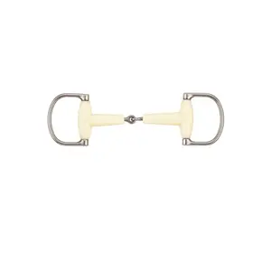 Mors verdum pour cheval simple joint Soyo Happy mouth D racing image-0