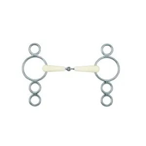 3 or 4 ring bits for single-jointed horses Soyo Happy Mouth Pessoa