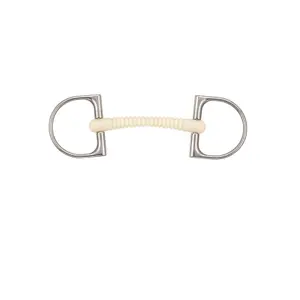 Mors verdum pour cheval droit Soyo Happy mouth king D "ribbed" image-0
