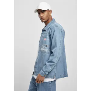 Denim sweatshirt Southpole image-4