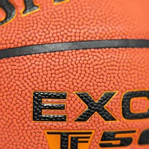 Lot de 3 ballons de basketball Spalding Excel TF-500 Composite image-1