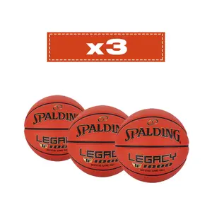 Zestaw 3 piłek do koszykówki Spalding TF-1000 Legacy Composite