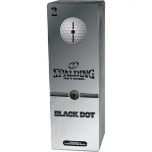 Μπάλες γκολφ Spalding Black Dot (x15) image-2