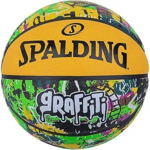 Ballon de basketball Spalding Graffiti Rubber image-0