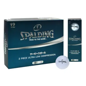 Conjunto de 2 bolas de golfe Spalding Ultra Low Compression (x12) image-0