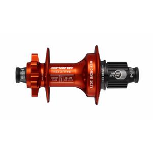 sp-hub-0040-orange-rear-hub-spank-hex-j-type-boost-r148-ms-orange-148x12-mm