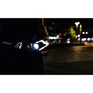 Cinturón de alumbrado delantero y trasero recargable por usb Spanninga S Run 40 Lux image-2