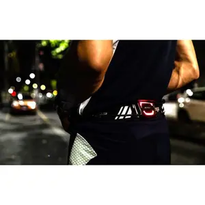 Cinturón de alumbrado delantero y trasero recargable por usb Spanninga S Run 40 Lux image-3