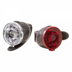 Front and rear lights Spanninga 2+1xCR2032