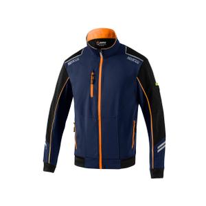 tech-light-shell-02413-bmaf-marine-regenjacke-sparco-austin-marineblau-fluo-orange