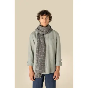 Patterned scarf Spasso image-1