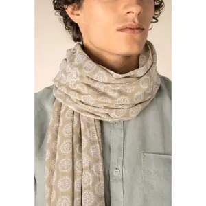 Patterned scarf Spasso image-2