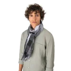 Checkered scarf Spasso image-0