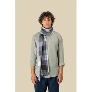 Checkered scarf Spasso image-1
