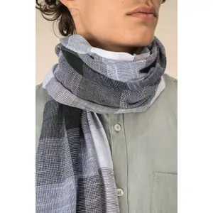 Checkered scarf Spasso image-2