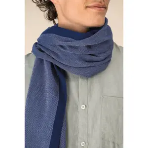 Chambray scarf Spasso image-2