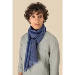 Chambray scarf Spasso image-1