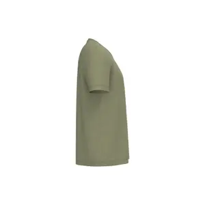 Eco-friendly slub collar T-shirt with dropped shoulders Spasso image-2