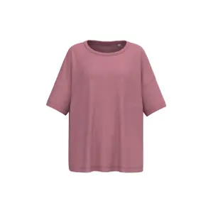 Oversized eco-friendly slub T-shirt for women Spasso image-0
