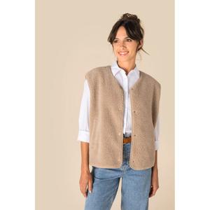 Women's sherpa gilet Spasso image-1