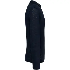 Polo de lino de manga larga Spasso image-1