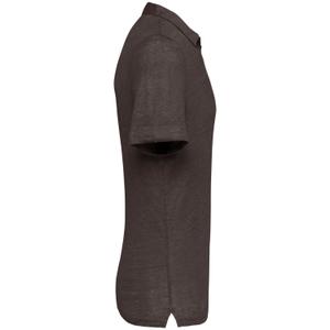 Linnen poloshirt Spasso image-1