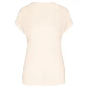 Camisola de mulher em linho com decote em V Spasso image-1