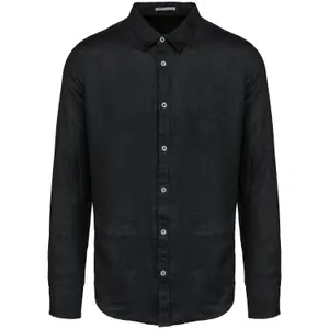 sp504-black-leinenhemd-spasso-schwarz