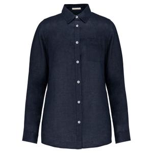 sp505-navy-blue-linne-skjorta-for-kvinnor-spasso-marinbla