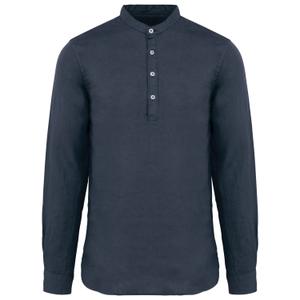 sp507-washednavyblue-camisa-de-lino-con-cuello-mao-desgastada-spasso-azul-marino-lavado