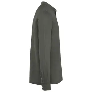 Camisa de lino con cuello mao desgastada Spasso image-2