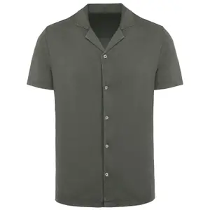 Washed eco-friendly jersey shirt Spasso image-0