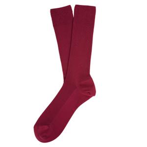 sp800-hibiscusred-ekologiska-strumpor-spasso-hibiskus-rod