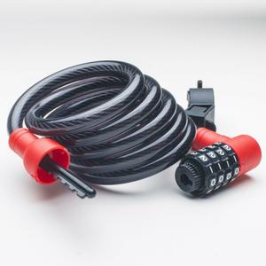 Spiral cable lock with Qloc bracket image-2