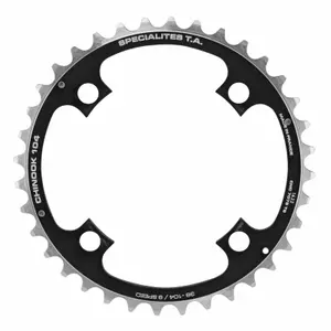Specialty triple middle MTB chainring 4bra chinook 8-9v. image-0