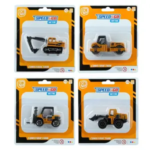 Construction Vehicle 6 assorted models Speed&Go 13 cm image-3
