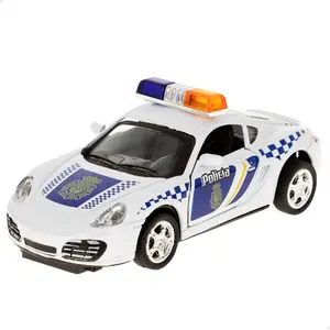 Collector's car metal scale 1:32 3 models Speed & Go Policía Nacional image-0