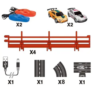Set of 2 cars with circuit Speed & Go image-3