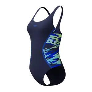 Badeanzug, Damen Speedo Hyperboom Splice Muscleb image-0