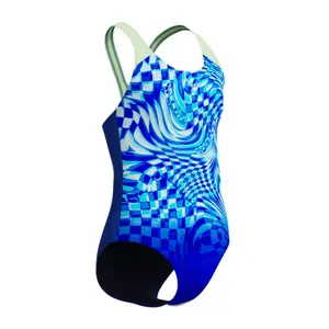1-dels baddräkt för flickor Speedo Splashb image-2