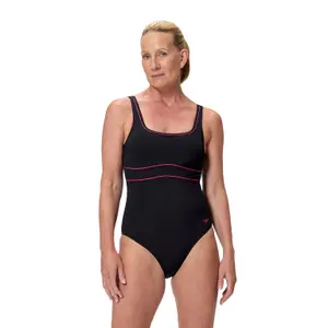 Women's 1-piece swimsuit Speedo Solid Contour Eclipse image-1