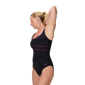 Women's 1-piece swimsuit Speedo Solid Contour Eclipse image-2