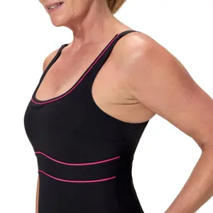 Women's 1-piece swimsuit Speedo Solid Contour Eclipse image-4