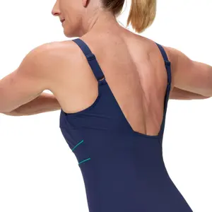Women's 1-piece swimsuit Speedo Solid Contour Eclipse image-4