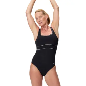 Women's 1-piece swimsuit Speedo Solid Contour Eclipse image-1